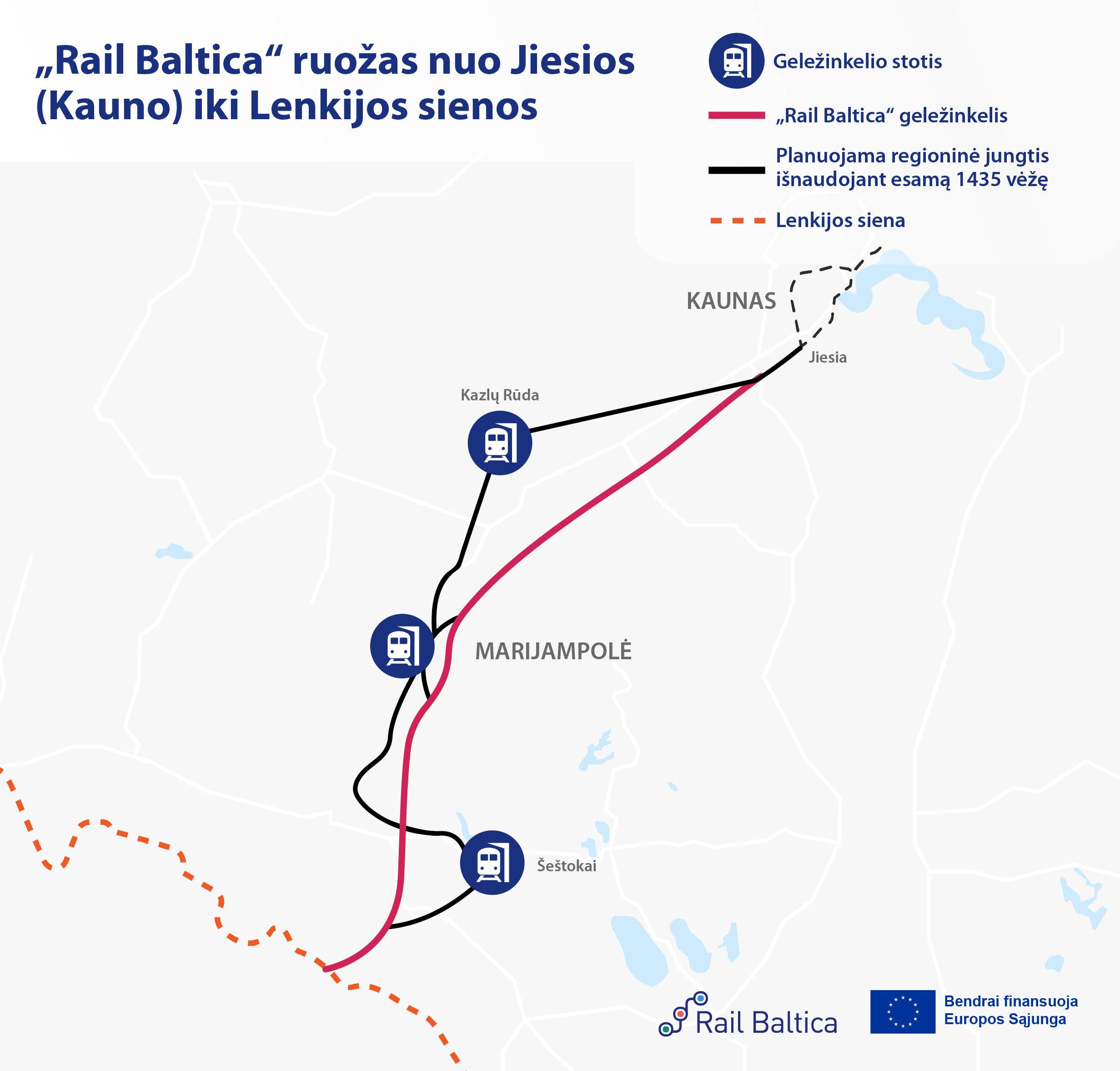 „Rail Baltica“: konkretizuojama, kur drieksis europinis geležinkelis ...