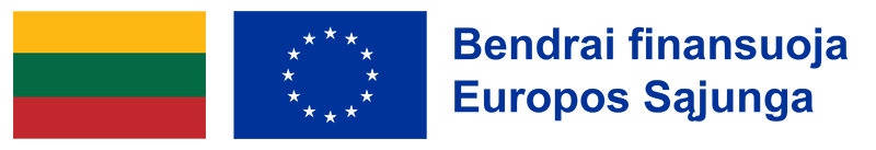 Projektą bendrai finansuoja EU