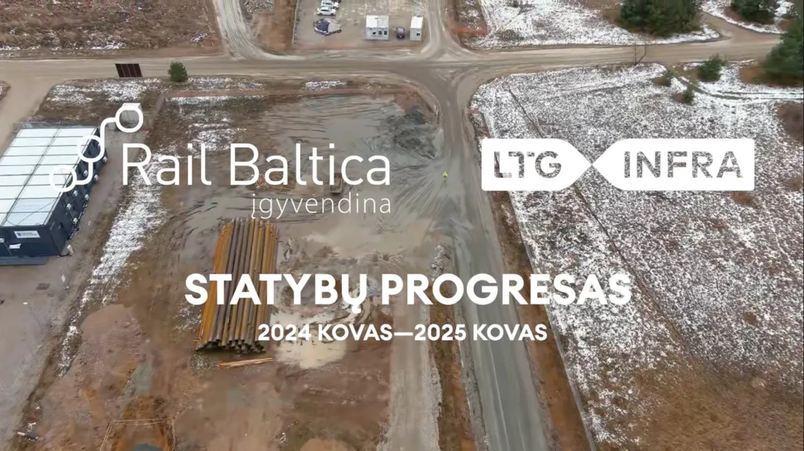 „Rail Baltica“ progresas – 2024 ir 2025 m. palyginimas
